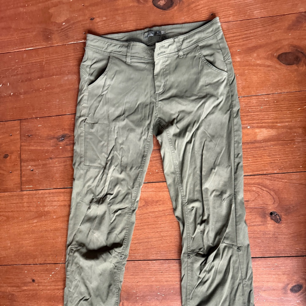 Prana Women's Olive Straight Leg Pants